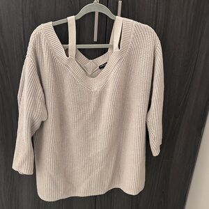 TORRID cold shoulder Sweater